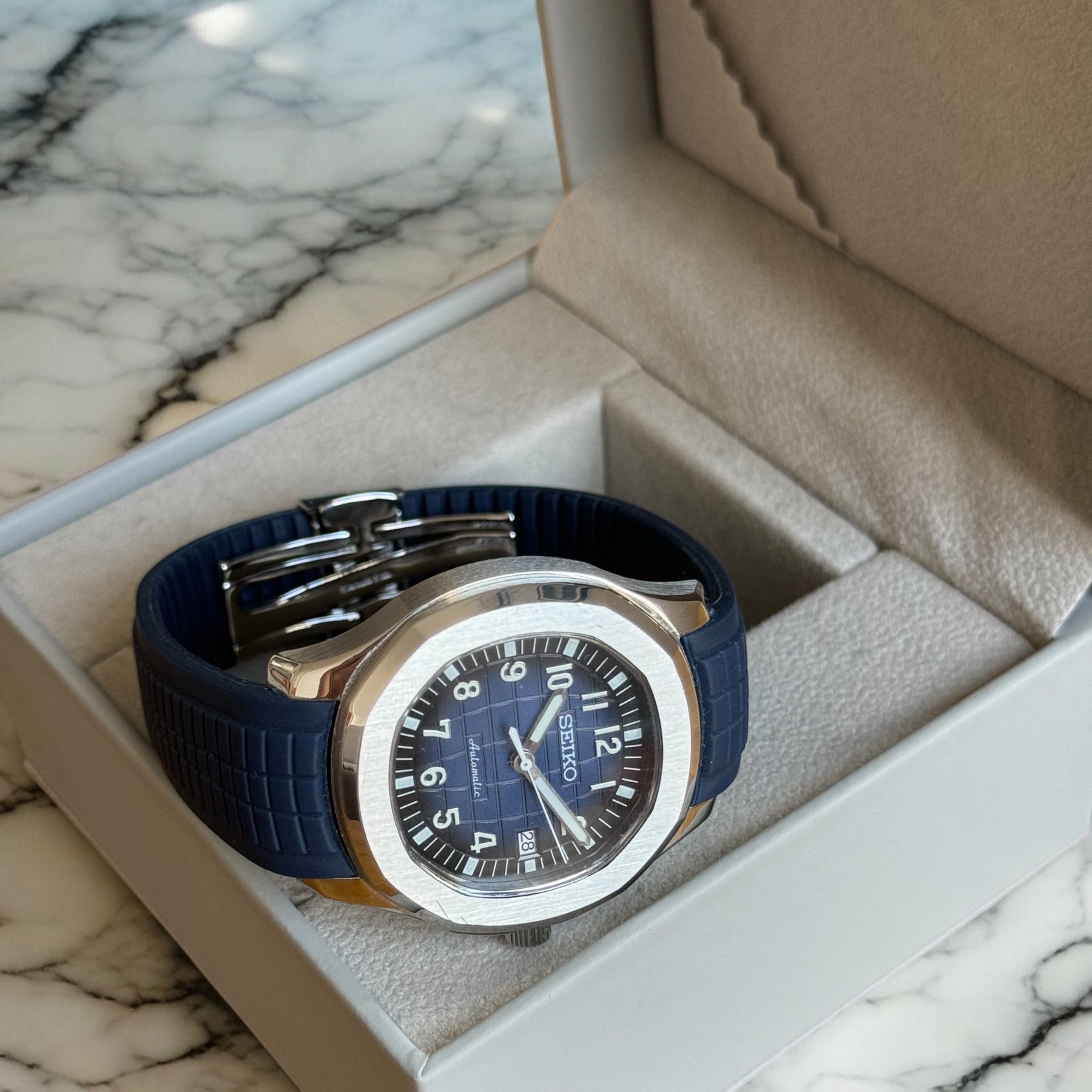 SEIKO MOD AQUANAUT | BLAU