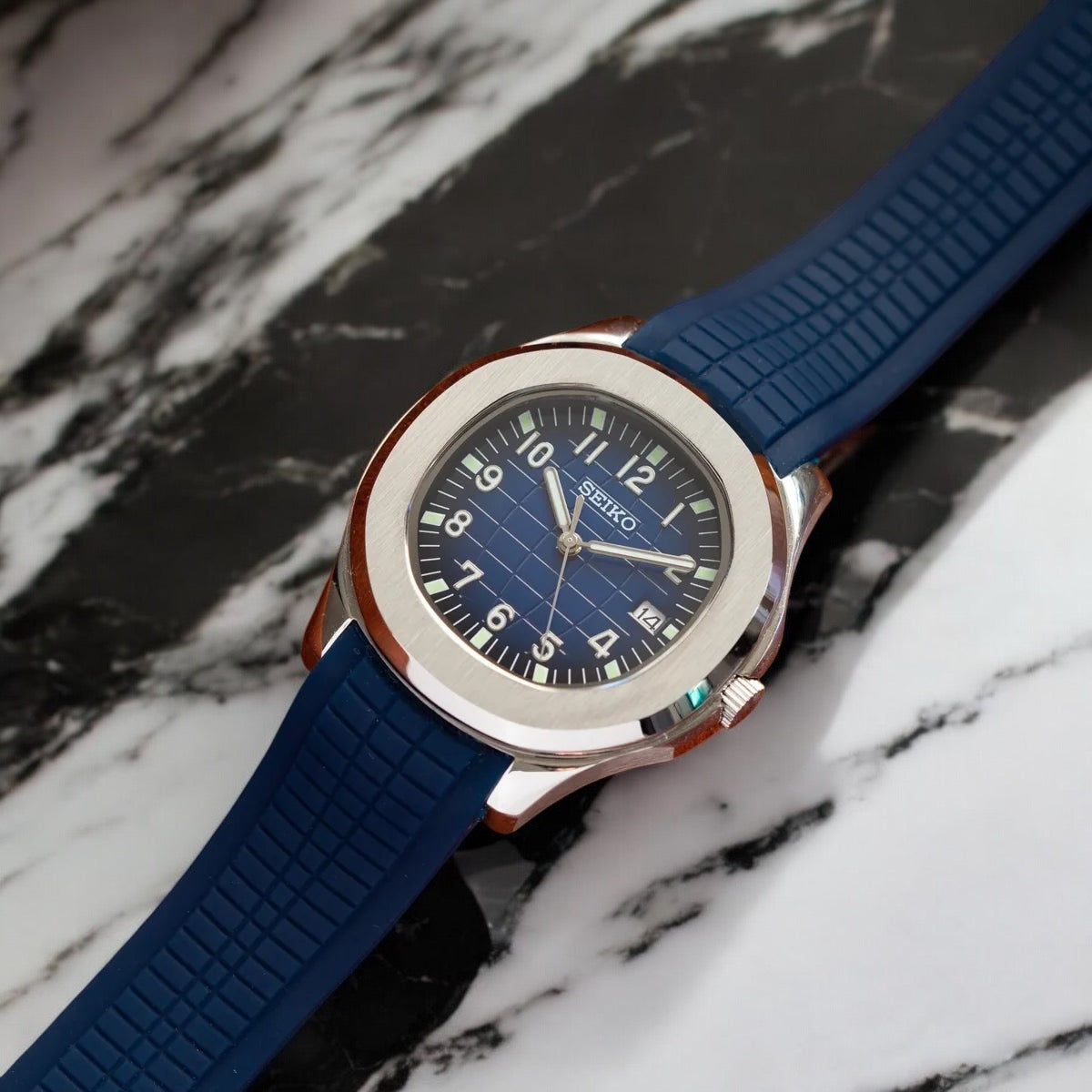 SEIKO MOD AQUANAUT | BLAU