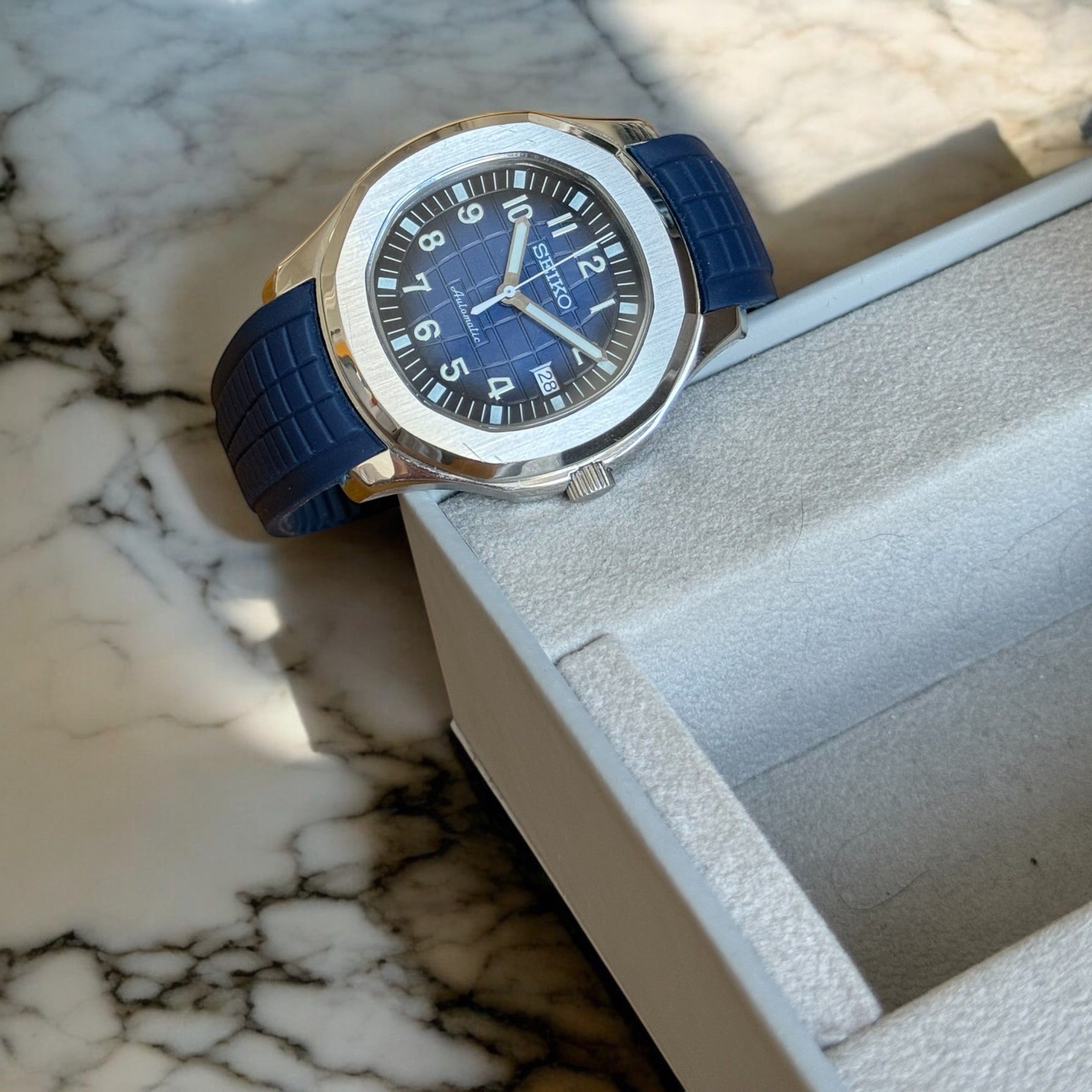 SEIKO MOD AQUANAUT | BLAU