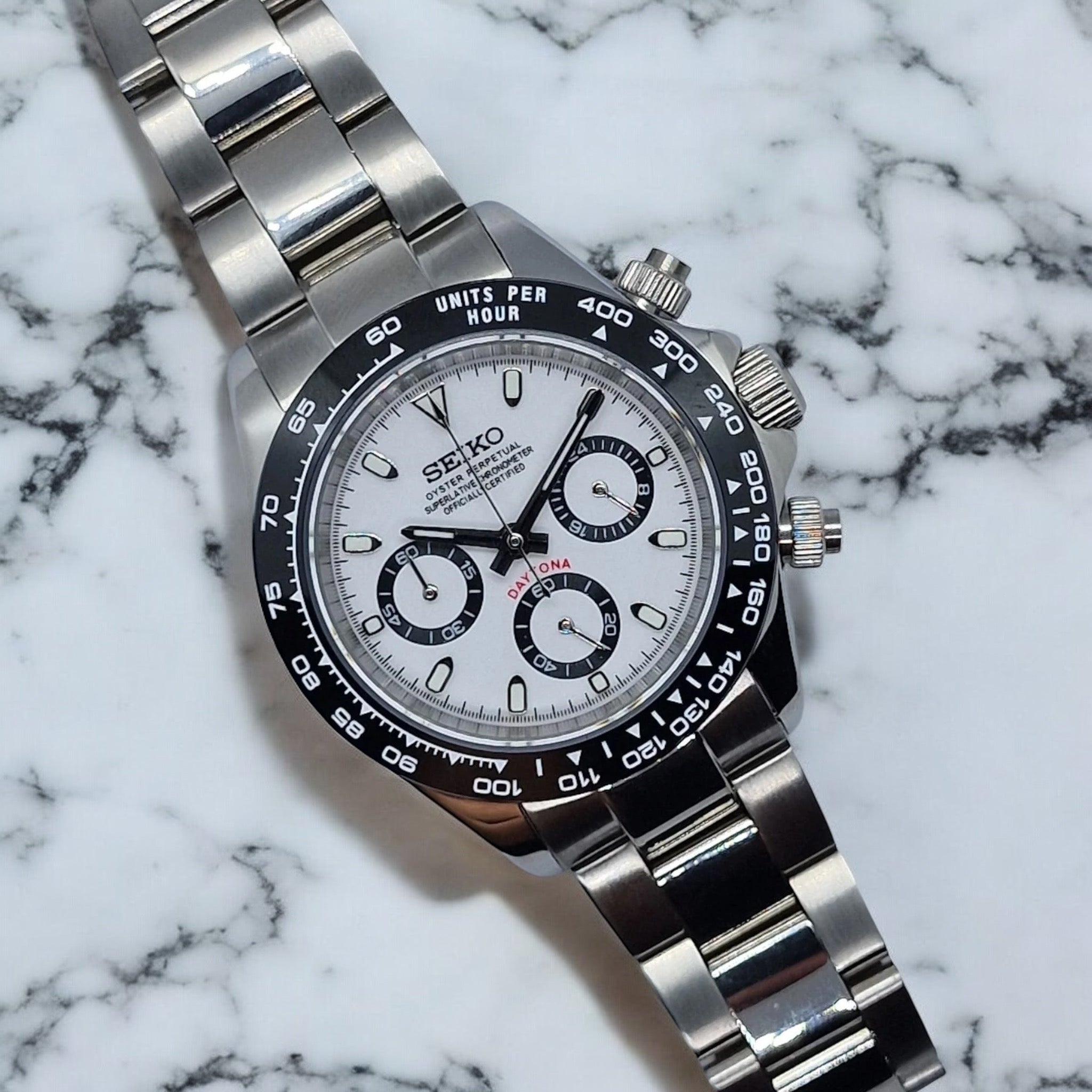 SEIKO MOD DAYTONA | PANDA