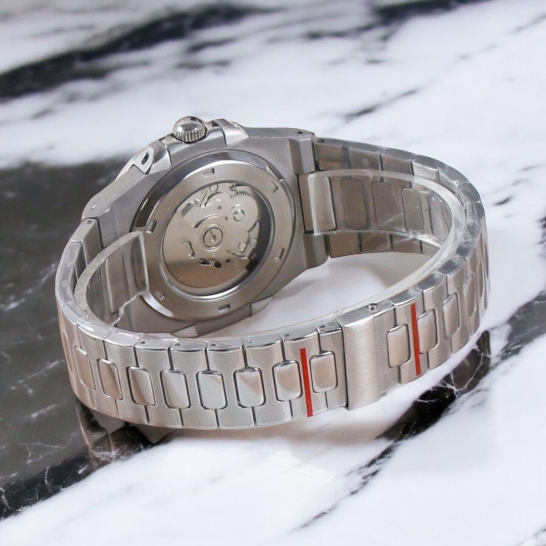 SEIKO MOD NAUTILUS | OPEN HEART BLUE