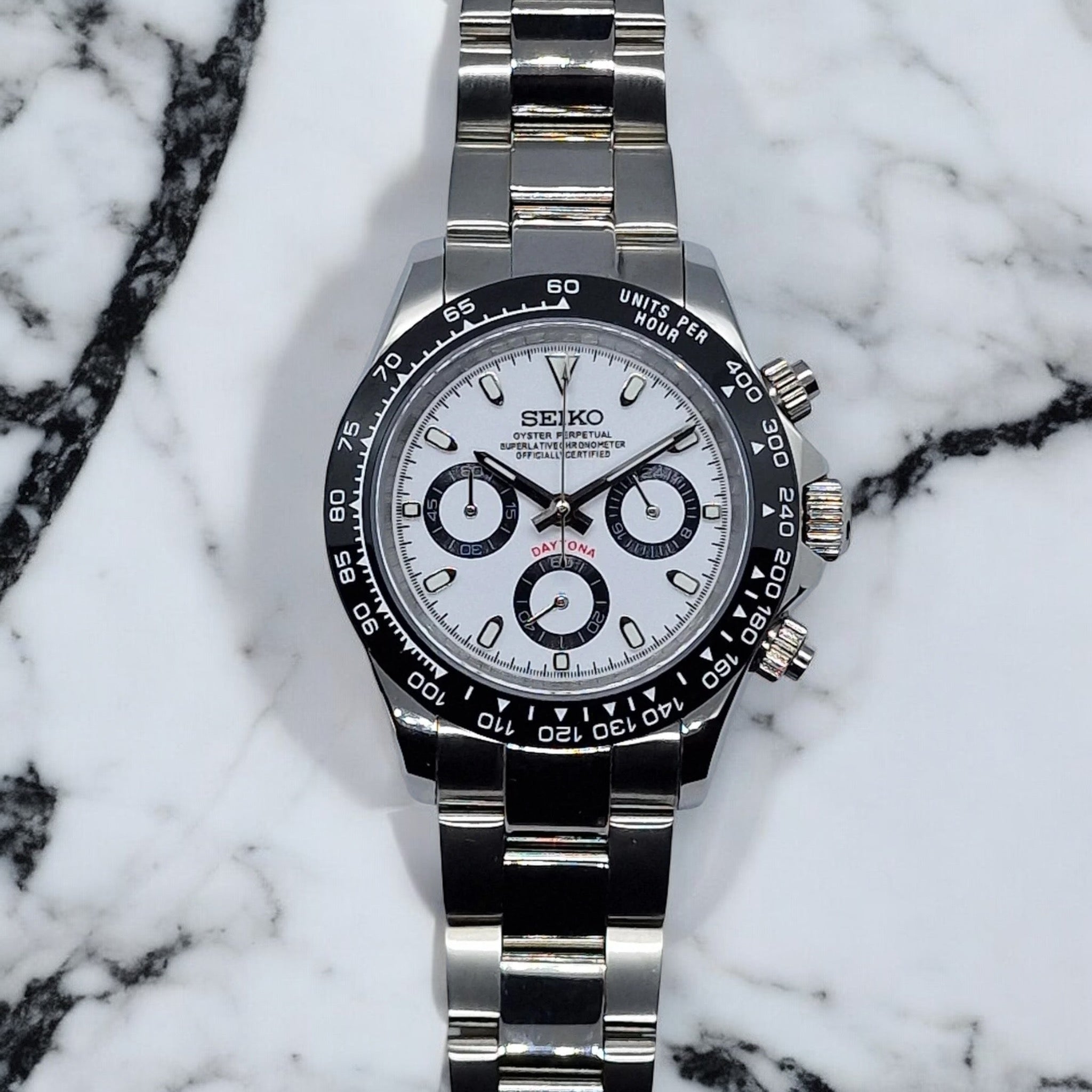 SEIKO MOD DAYTONA | PANDA