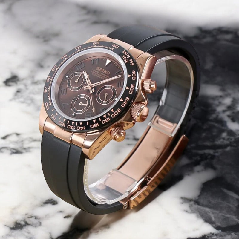 SEIKO MOD DAYTONA | ROSE GOLD