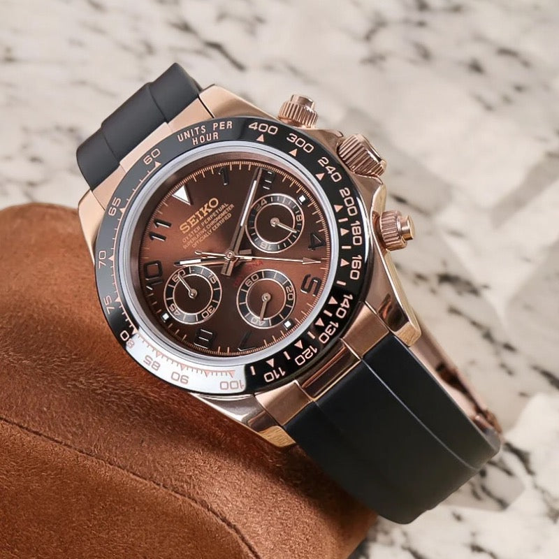 SEIKO MOD DAYTONA | ROSE GOLD